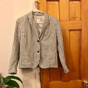Light pinstriped blazer